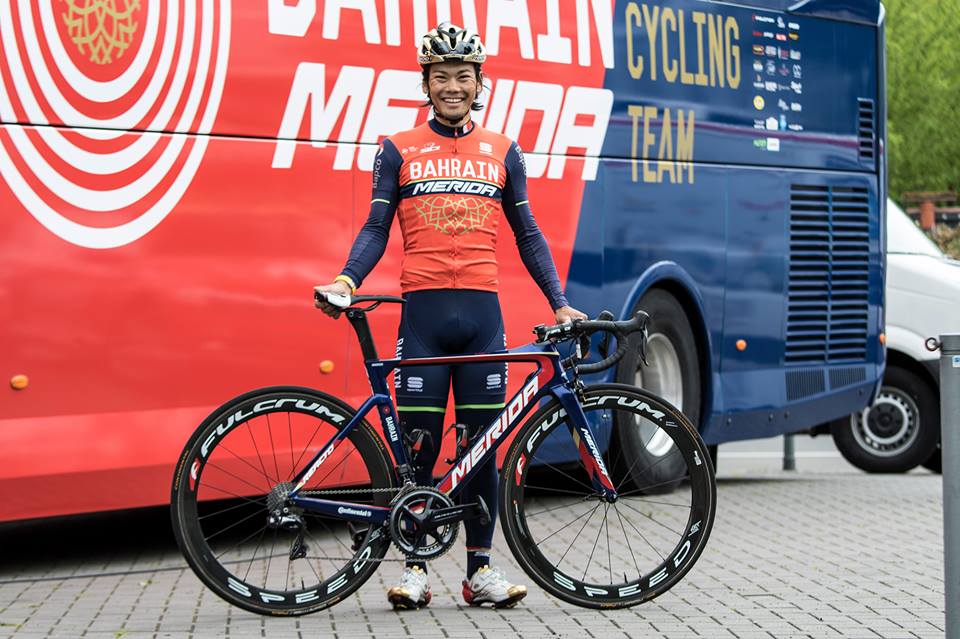 MERIDA　2018年モデル　新城幸也　ロードバイク