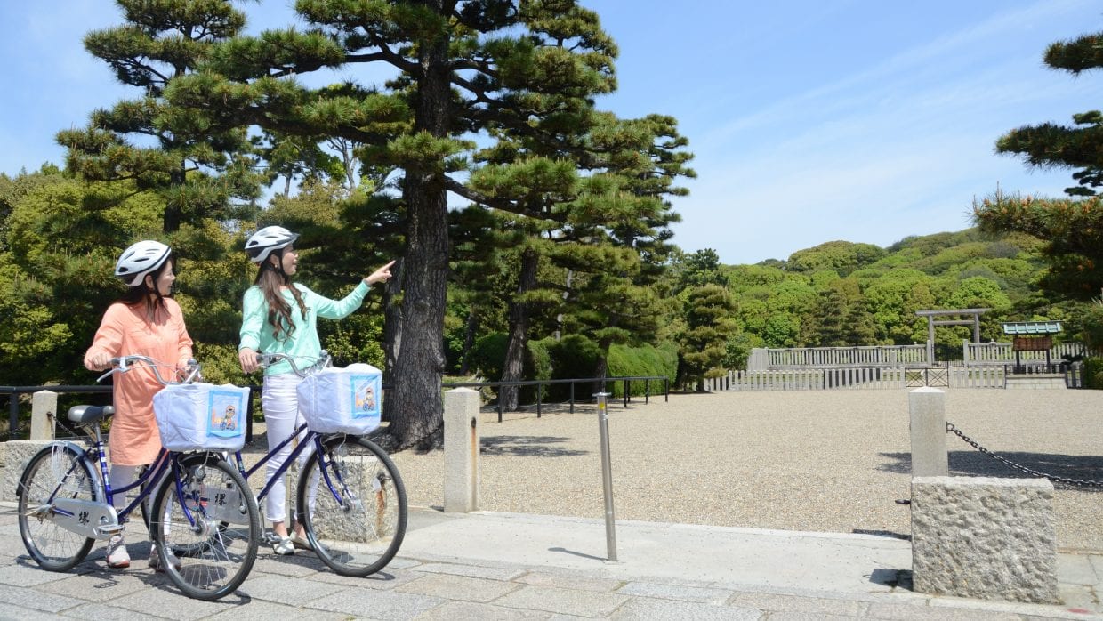 “自転車で周遊”する百舌鳥古墳群巡り開催- SAKAI 散走と自転車観光ガイド企画ツアー