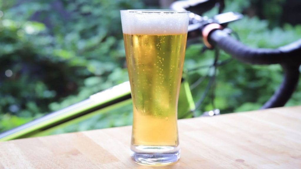 自転車　ビール　多摩サイ　輪行