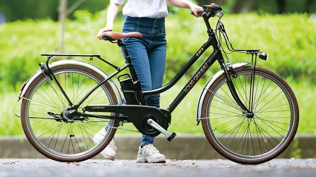 大人気ルイガノから電動アシスト自転車の新作!とっても静かで乗り降りラクチン